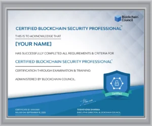 Chứng chỉ blockchain của CBP