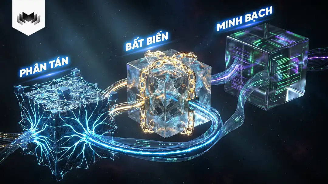 Blockchain là gì? Hướng dẫn từ A-Z cho người mới bắt đầu 2 Blockchain - Sổ cái phân tán