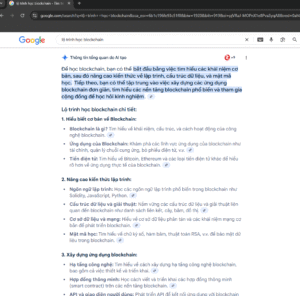 Google AI Overviews Tìm kiếm 