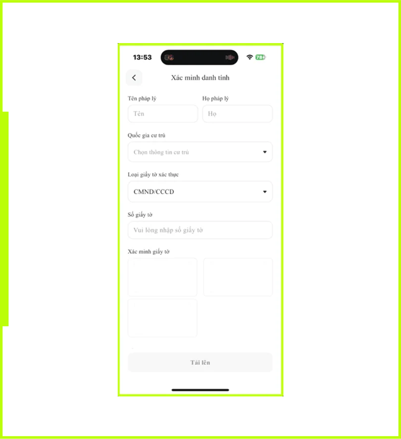 Step 1 - Mở ứng dụng
