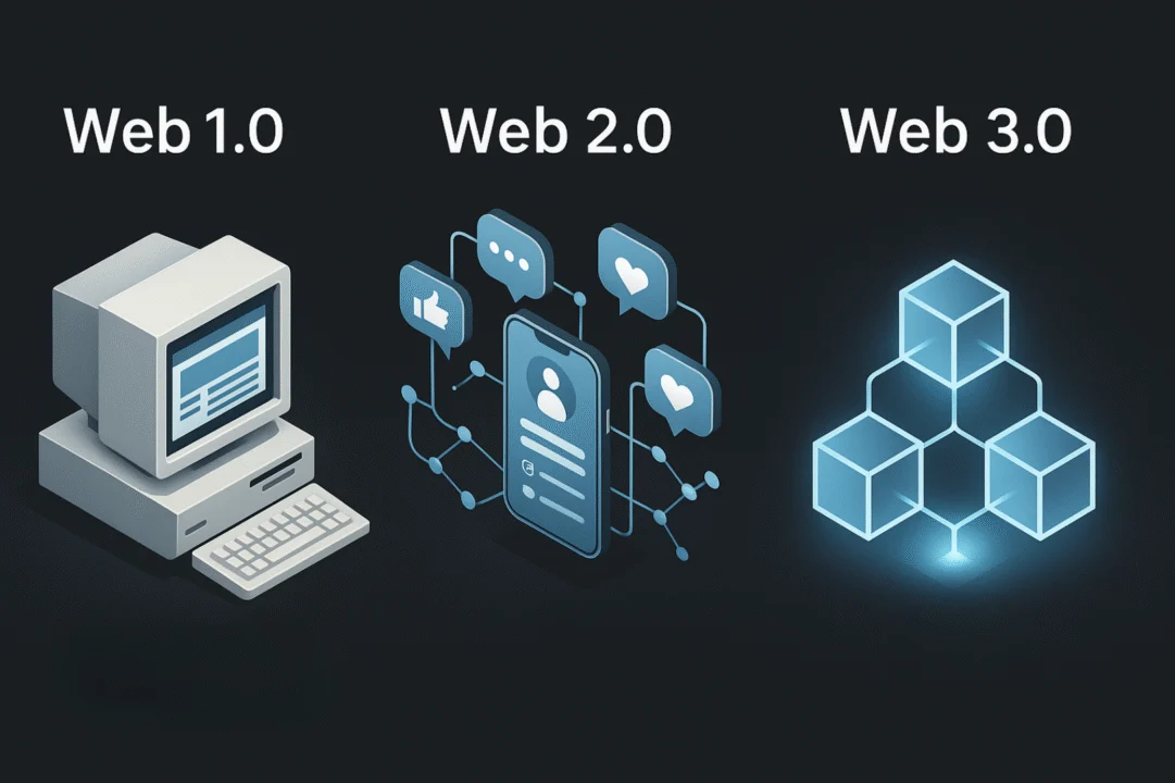 Web3 là gì? Lợi ích, ưu nhược điểm và ứng dụng 3 So sánh Web 1.0, Web 2.0 và Web 3.0